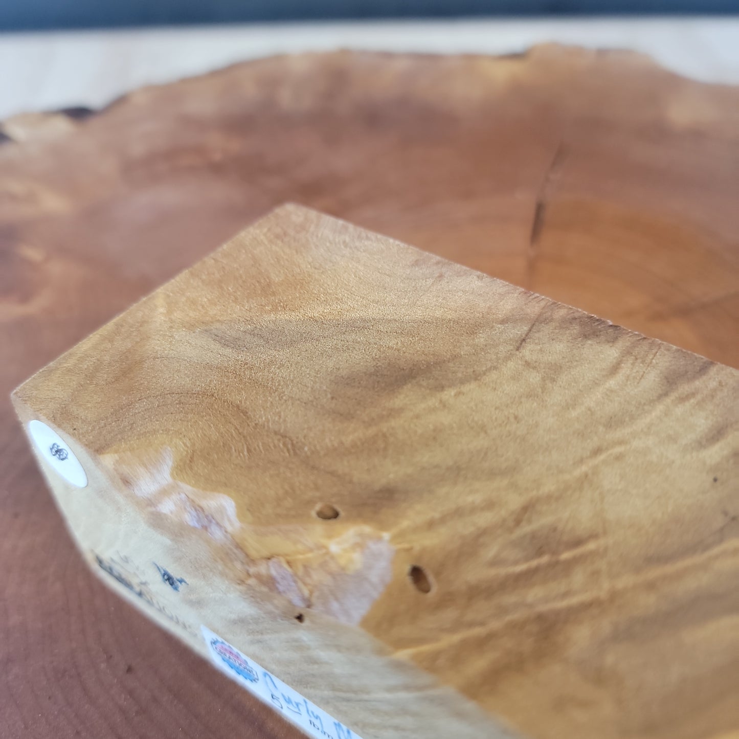 Maple Burl block #918