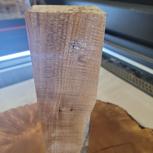 Maple curly figured turning blank wood working blank #901