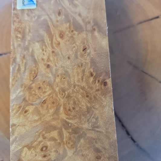 Pure maple burl wood chunk for crafts #911