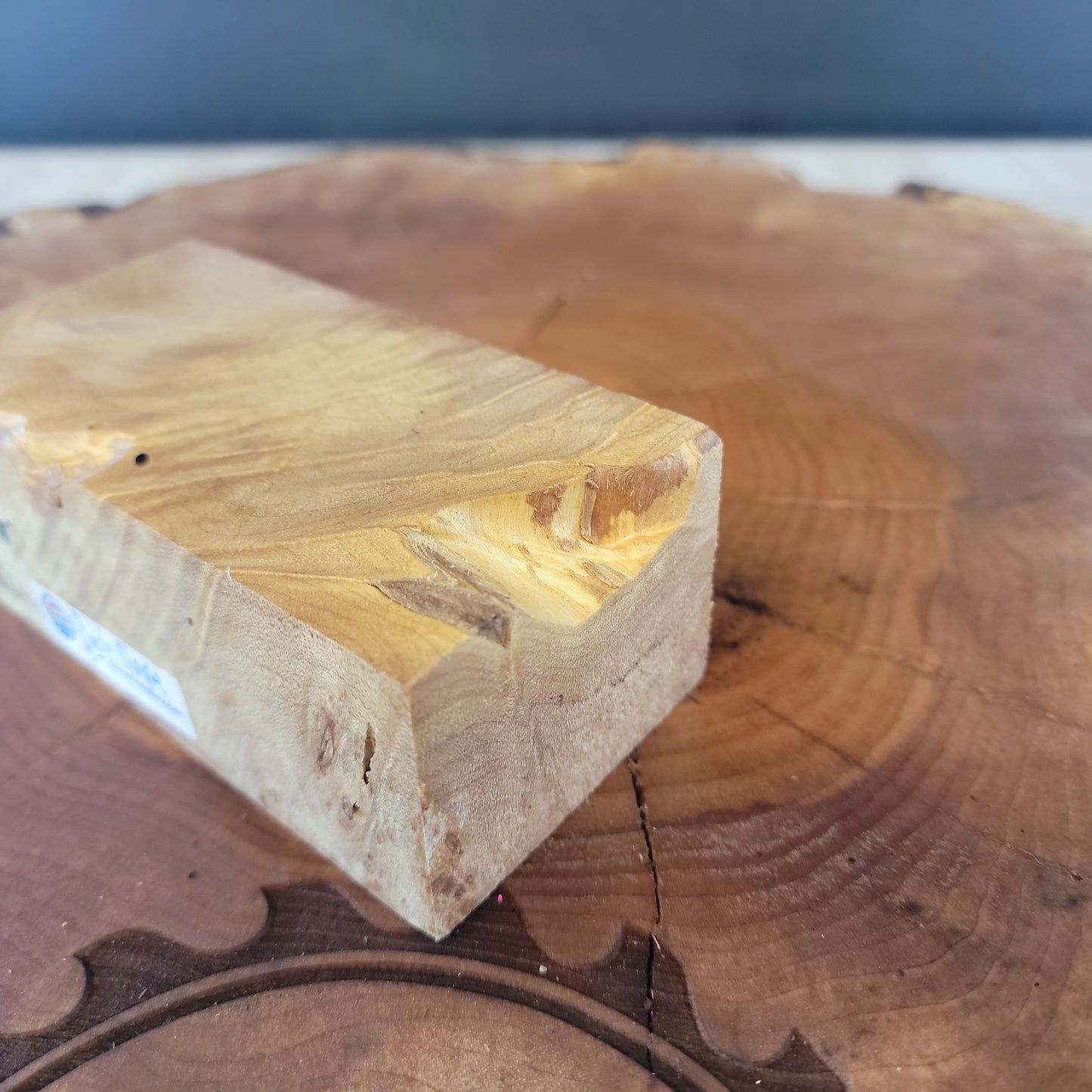 Maple Burl block #918