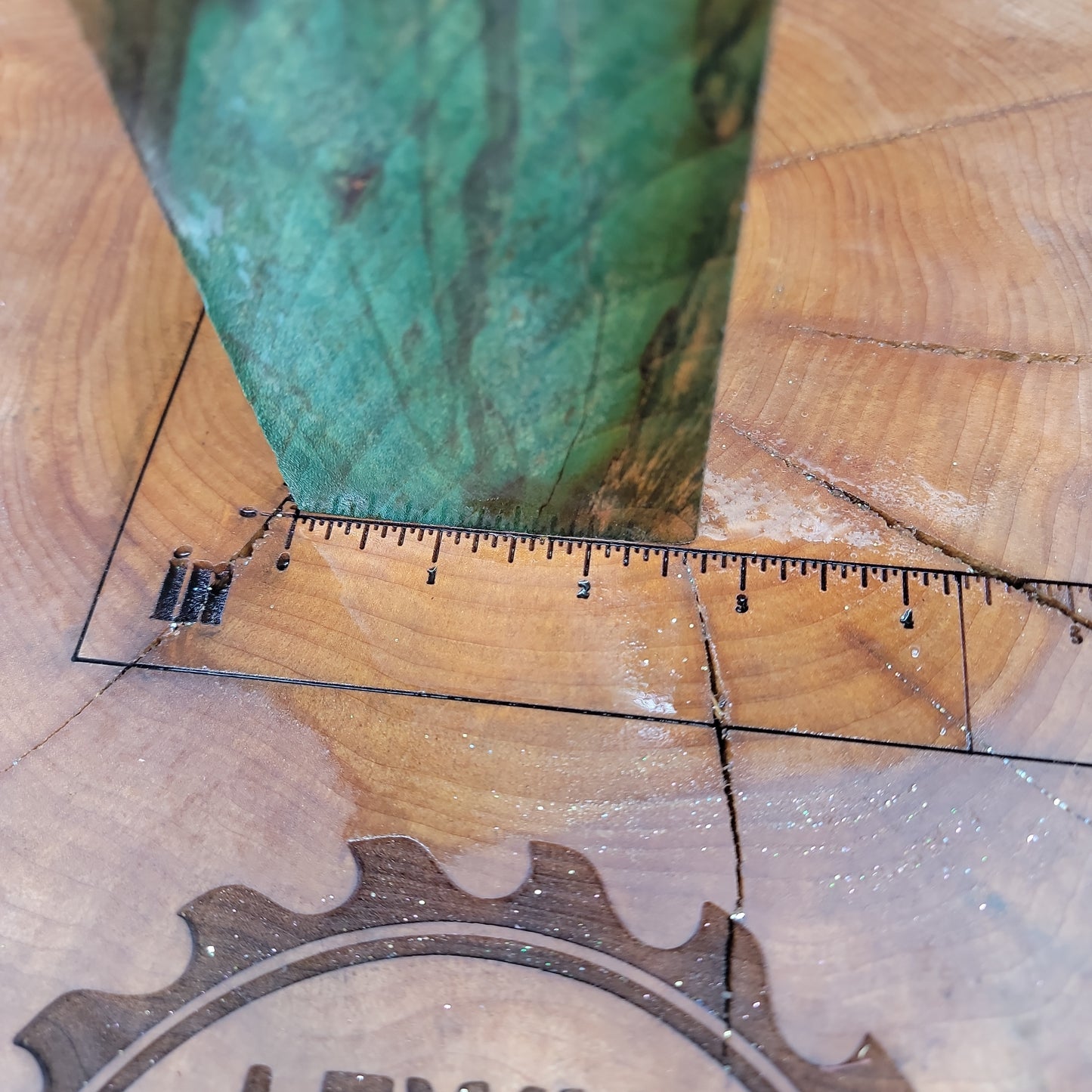 Stabilized maple 🍁 burl knife scale wood turning handle blank block #934