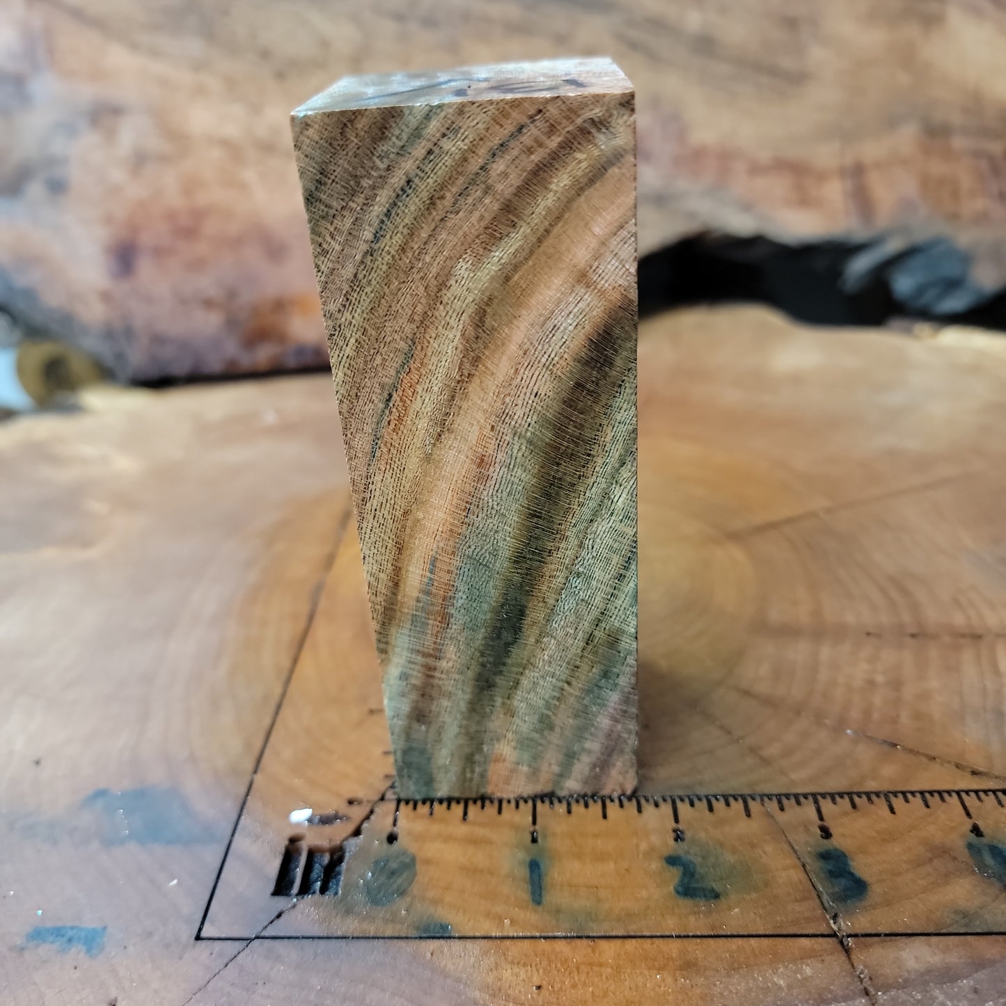 Stabilized cherry  blank  wood working  #951